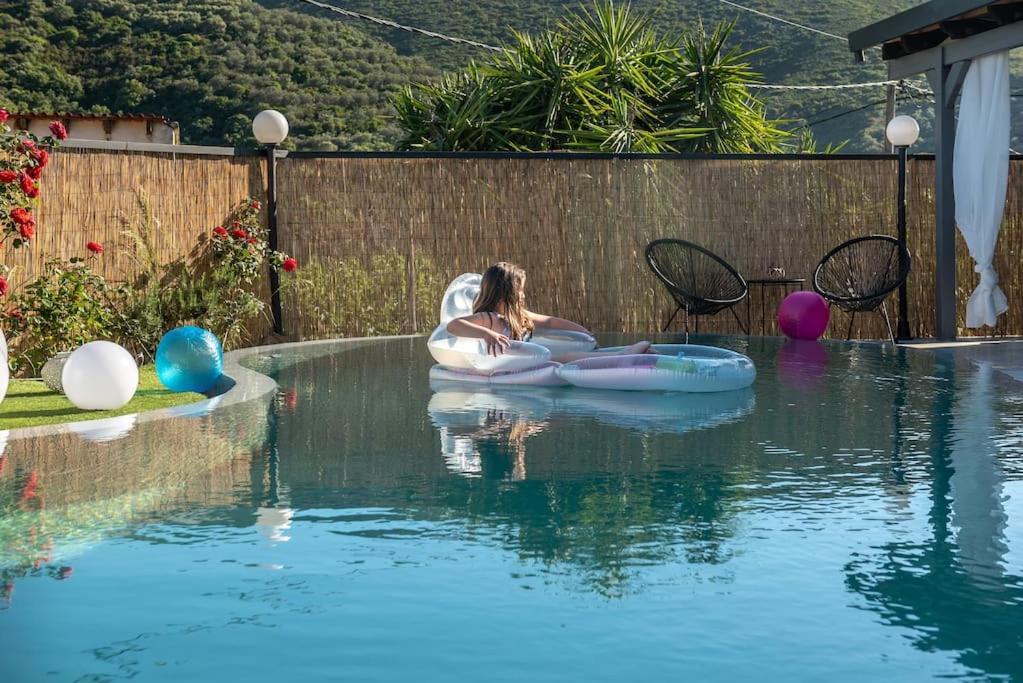 Casa Del Miele, Private Pool, Bbq, Mountain View. Villa Alikianos Eksteriør bilde