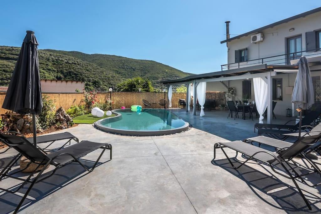 Casa Del Miele, Private Pool, Bbq, Mountain View. Villa Alikianos Eksteriør bilde